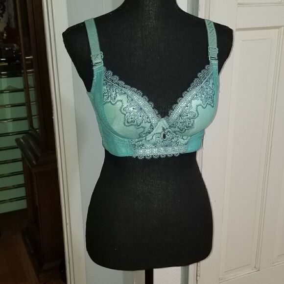 Vtg Warner's Lace & Satin Shine-on  Bra 34B - Picture 9 of 10